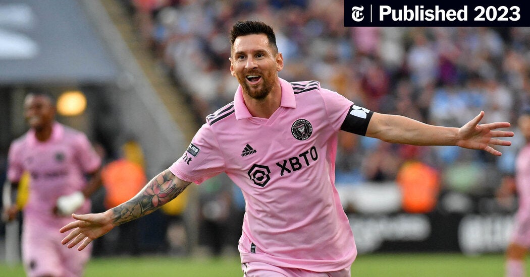 How Lionel Messi Made a Pink Jersey Soccer’s Must-Have Item