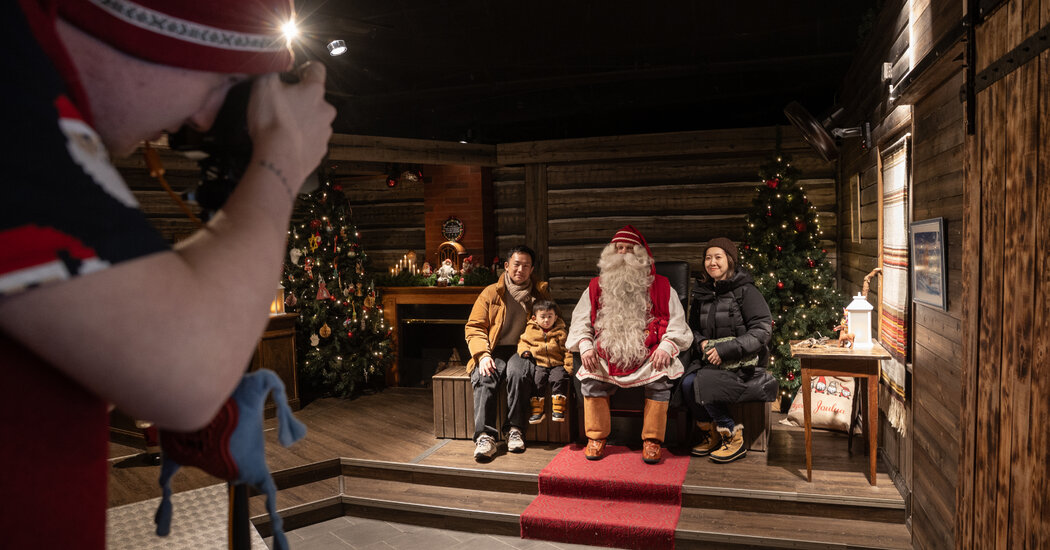 Santa Lives in Rovaniemi, Finland. Some of His Neighbors Are Not Thrilled.