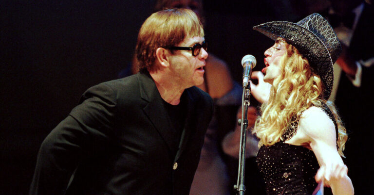Madonna and Elton John End Their Decades-Old Feud