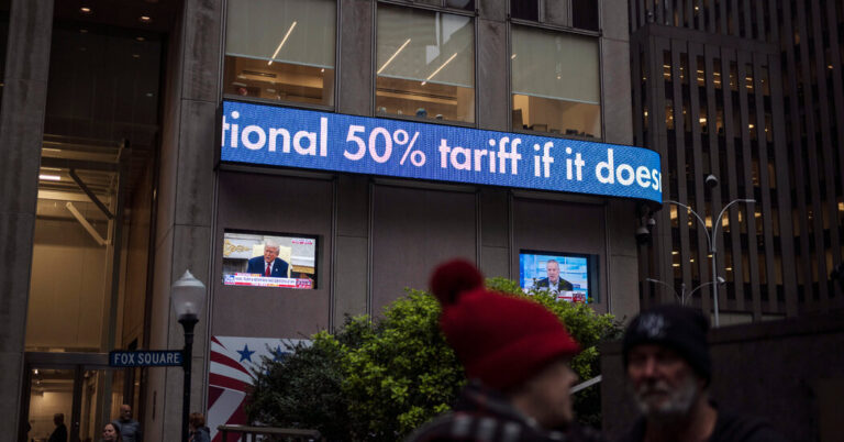 CNBC and Fox Business See Viewership Soar Amid Market Chaos