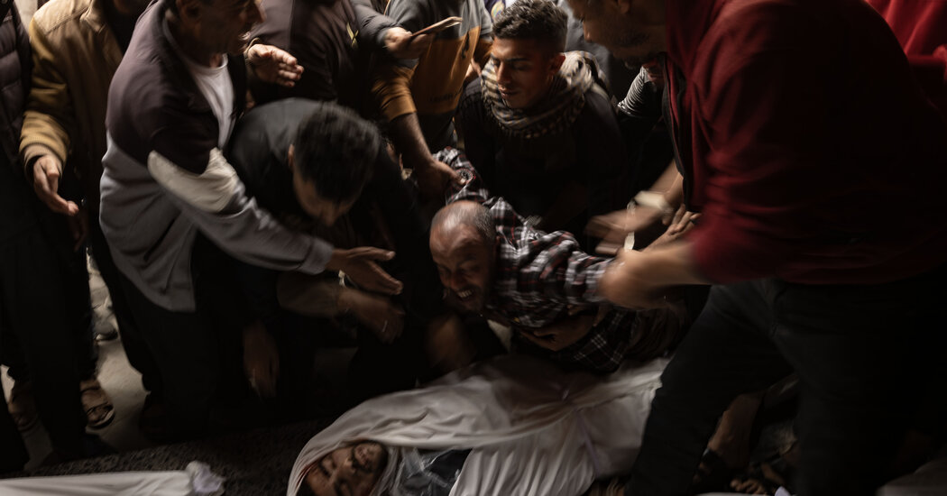 Israeli Airstrike in Gaza City Leaves Many Dead, Health Officials There Say