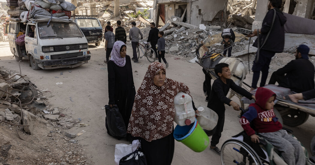 Gazans Face an Excruciating Choice as Israel Orders Them to Evacuate