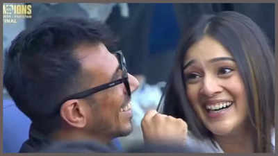 Yuzvendra Chahal spotted exiting Chandigarh airport with RJ Mahvash amid dating rumours; video goes viral |