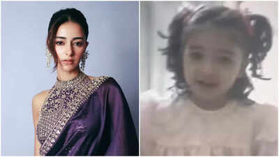 Ananya Panday’s adorable childhood throwback video singing ‘Twinkle Twinkle’ wins hearts this Easter: WATCH | Hindi Movie News