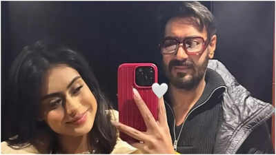 Ajay Devgn wishes daughter Nysa with heartwarming selfie on her birthday – See inside | Hindi Movie News