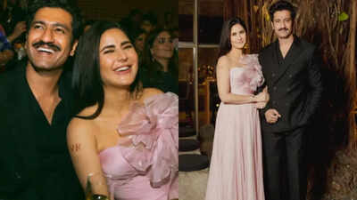 Katrina Kaif’s pastel perfection and ‘VK’ tattoo steal the spotlight at BFF’s wedding |