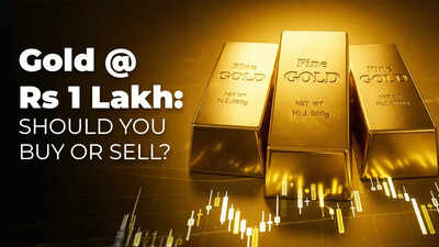 Gold prices hit Rs 1 lakh! What’s the outlook for gold and should you buy or sell the yellow metal? Explained