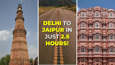 Delhi to Jaipur in just 2.5 hours with new link on Delhi-Mumbai expressway soon! Details here
