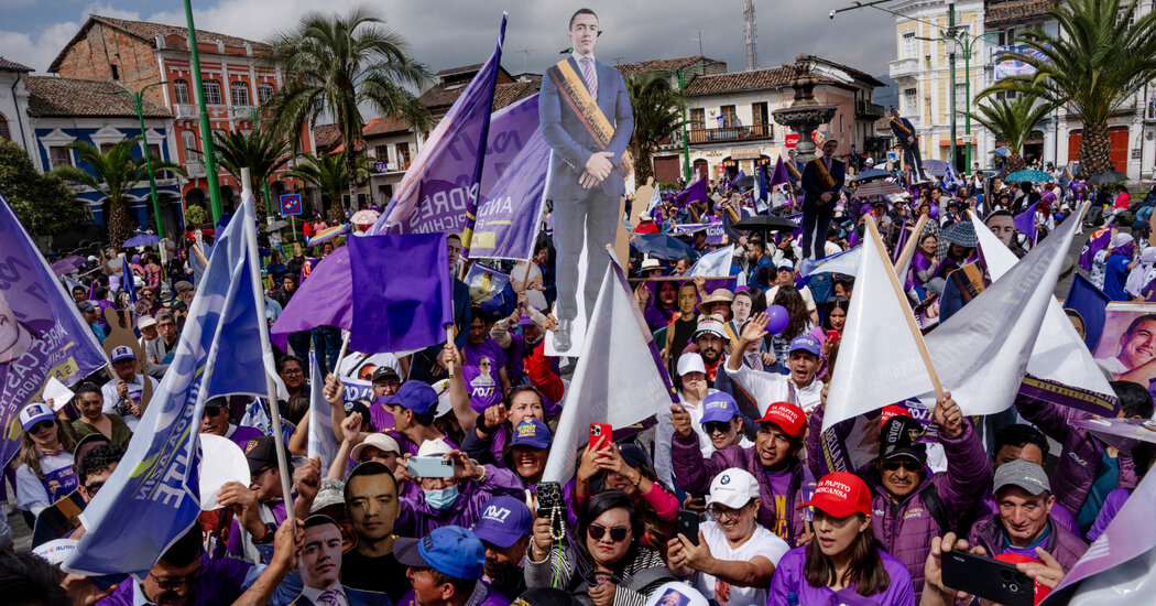 Ecuadorean President’s Opponent Contests His Re-Election Win