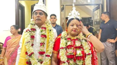 Bengal BJP leader Dilip Ghosh marries party colleague Rinku Majumdar – See pics | India News