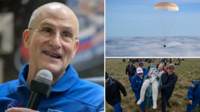Nasa’s oldest astronaut Don Pettit turns 70 while falling to Earth at 17,500 mph: Watch