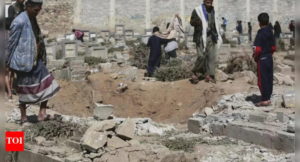 Yemen’s Huthis say US strikes on Sanaa kill at least 12