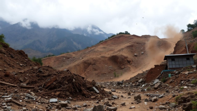 Massive landslides hit north Sikkim; permits for travel suspended amid heavy rain | India News