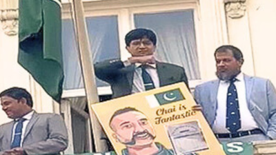 Pakistan official in UK seen making throat-slit gesture at Pahalgam attack protesters; watch video