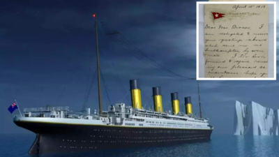 Titanic survivor’s haunting letter written days before sinking sells for record £300,000 at auction; here’s what it said