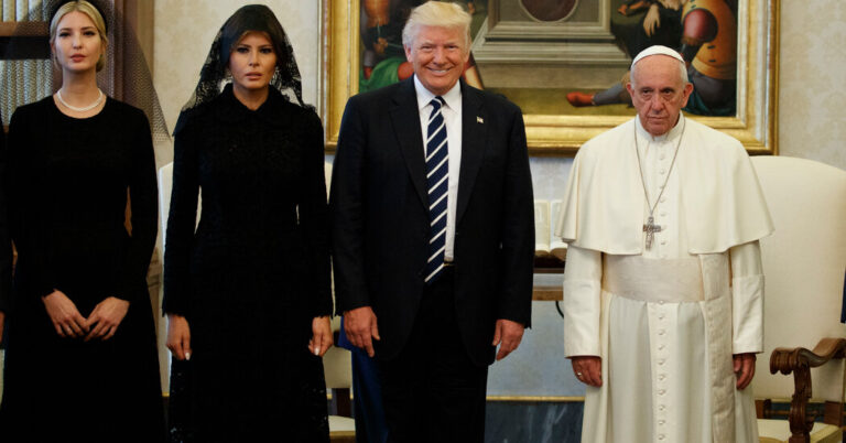 Trump and Pope Francis Had Sharply Different Views, and Sharp Disagreements