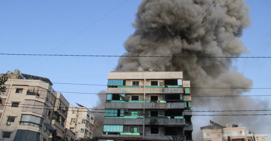 Israeli Military Strikes Near Beirut, Saying Hezbollah Was the Target