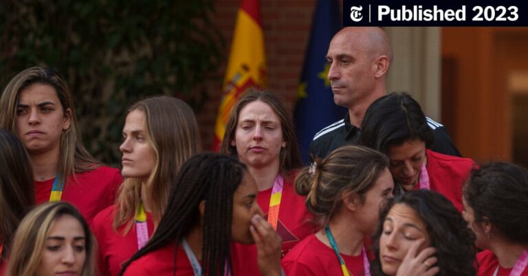 FIFA Bans Luis Rubiales, Former Soccer Chief in Spain, for 3 Years