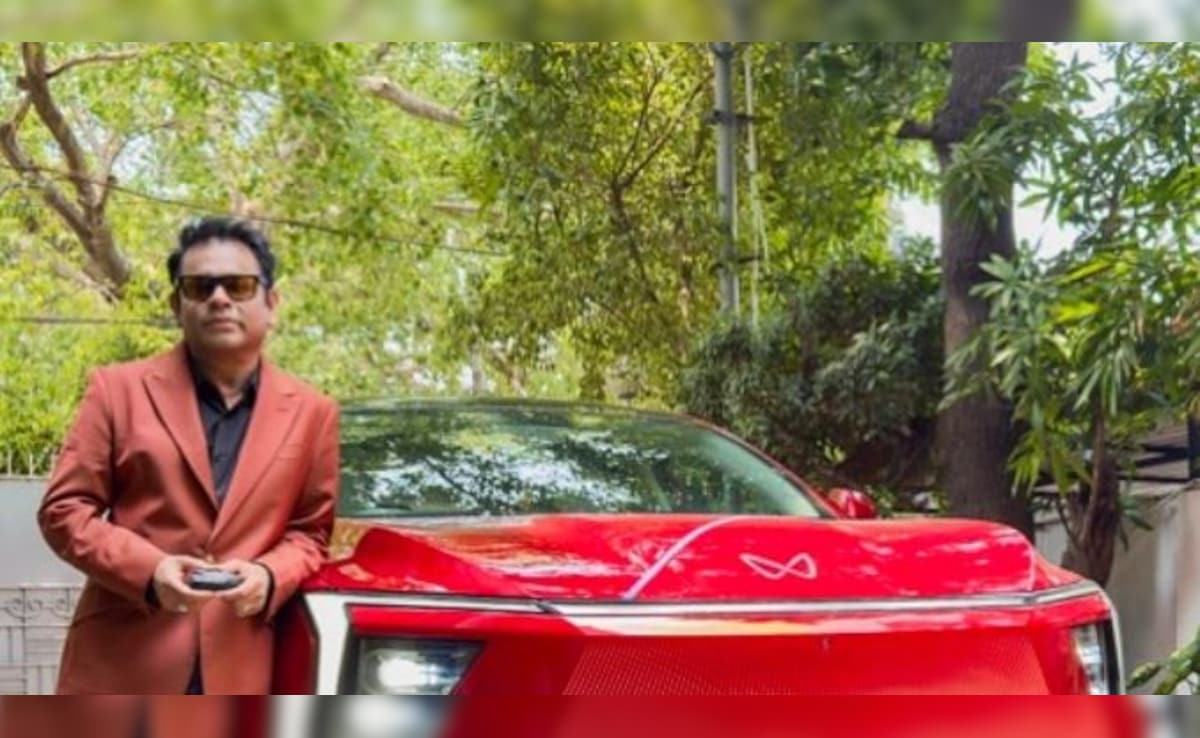 AR Rahman Adds A Swanky New Red Car To His Collection
