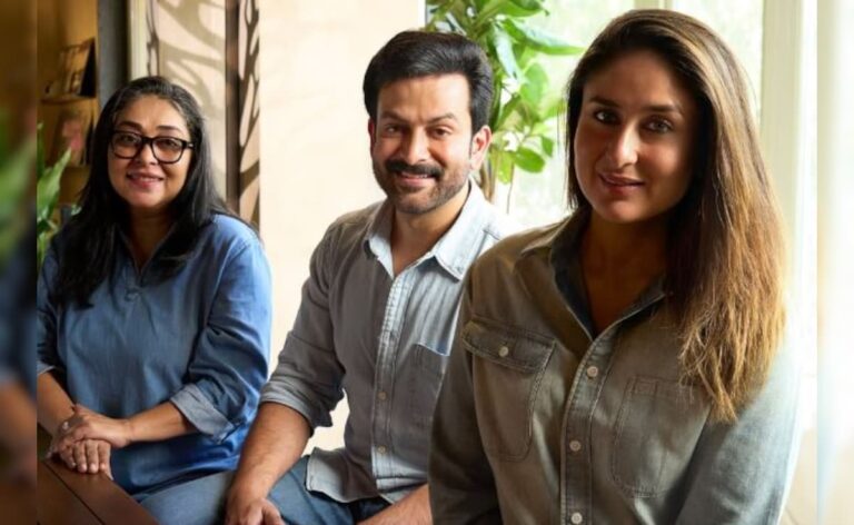 Kareena Kapoor Collaborates With Prithviraj Sukumaran For Meghna Gulzar’s Next. See Announcement Post