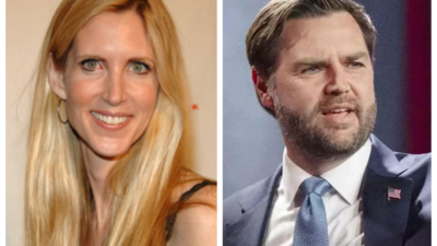 ‘Good work, JD’: Ann Coulter comes under fire for congratulating Vance after Pope’s death