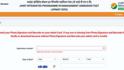 JIPMAT 2025 admit card released, exam on April 26: Check direct link to download hall tickets and other details here