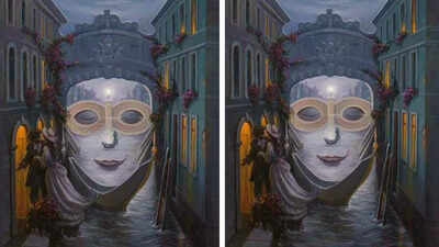 Optical illusion personality test: A masked woman or a couple? What you see first reveals your secret weakness