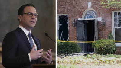 Pennsylvania Governor Josh Shapiro’s mansion set ablaze, State Police call it arson: ‘Woke up to bangs on the door’