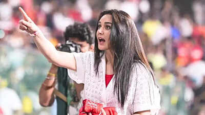 Preity Zinta breaks the internet with wild celebration after Punjab’s win over KKR – Watch | Cricket News