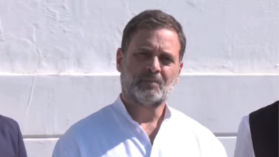 ‘Stand united & defeat terrorism’: Rahul Gandhi visits Pahalgam, meets victims of terror attack