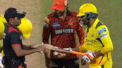 Drama at Chepauk! Ravindra Jadeja’s bat fails umpire’s gauge test – Watch | Cricket News