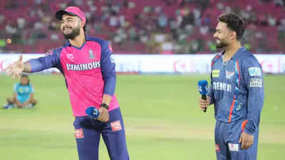 ‘Tune ase hi fek diya’: RR vs LSG toss slip-up leaves Riyan Parag, Rishabh Pant in splits – Watch | Cricket News