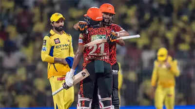 IPL 2025 Points Table: Latest standings after CSK vs SRH match at MA Chidambaram Stadium in Chennai | Cricket News