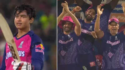 14-year-old Vaibhav Suryavanshi’s century moves Rahul Dravid out of his wheelchair | Cricket News