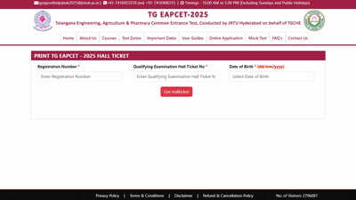 JNTU Hyderabad issues TS EAMCET 2025 hall ticket for engineering; download here