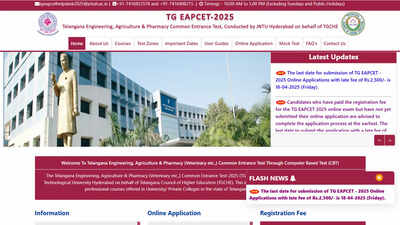 TS EAMCET 2025 hall ticket tomorrow at eapcet.tgche.ac.in: Know how to download