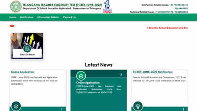 TS TET June 2025 registration begins today at tgtet.aptonline.in; check how to apply