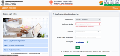 UGC NET June 2025 registration window opens: Direct link to apply and important dates here