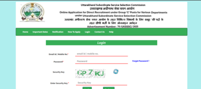 UKSSC Group C 2025 registration window opens: Direct link to apply for over 400 posts here