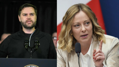 Vance meets Meloni in Rome before Easter at the Vatican