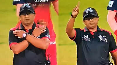 Brainfade moment! On-field umpire overrules third umpire in bizarre IPL blunder during RCB vs RR match | Cricket News