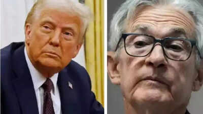 Donald Trump says he has ‘no intention of firing’ Fed Reserve Chair Jerome Powell amid rate dispute