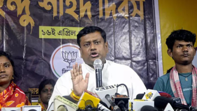 ‘Call for riots was given from loudspeaker of masjid’: Union minister Sukanta Majumdar’s big claim in Murshidabad violence | India News