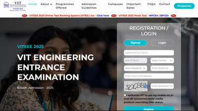 VIT releases VITEEE 2025 admit card for April 20–27 exam: Download here