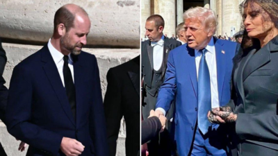 Suit up, but not in black: Donald Trump, Prince William’s attire at Pope Francis’ funeral sparks controversy | World News
