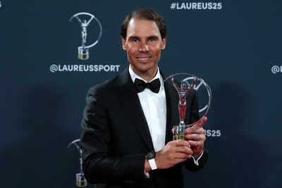 ‘Zero. I don’t miss tennis at all’: Rafael Nadal after winning Laureus Awards 2025 | Tennis News