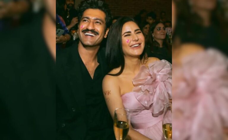 Katrina Kaif Sports “VK” Mehendi For Vicky Kaushal At Friend’s Wedding