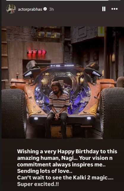Prabhas Shares His Excitement For Kalki 2 And How Nag Ashwin Inspires Him