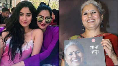 Janhvi Kapoor’s Hindi teacher Seema Kapoor, ex-wife of Om Puri, defends her against trolls: ‘It’s childish to target someone over language’ | Hindi Movie News