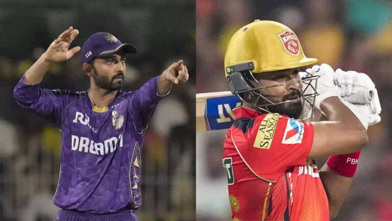 PBKS vs KKR Live Score, IPL 2025: Shreyas Iyer vs Ajinkya Rahane in Chandigarh